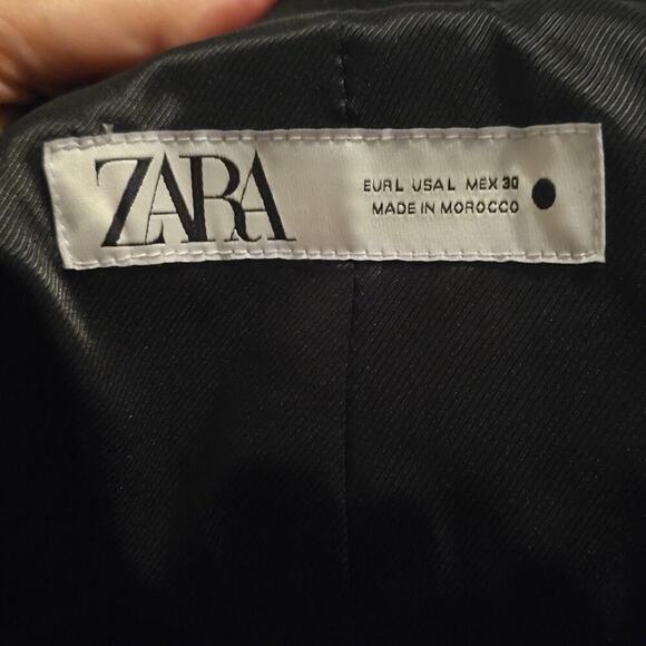 ZARA Wool Toggle Coat ZW Limited Edition Blogger Favorite Size Large New - Picture 14 of 15